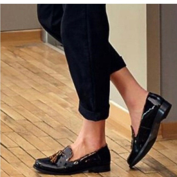 GIROTTI Italian Leather Custom Made Slip On Loafer Suede Leopard Tassel Classic - Picture 6 of 16